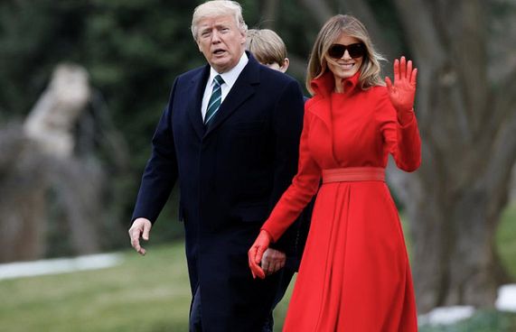 ޓްރަމްޕްގެ ގާތުން މެލާނިއާ ވަރިވަނީ؟