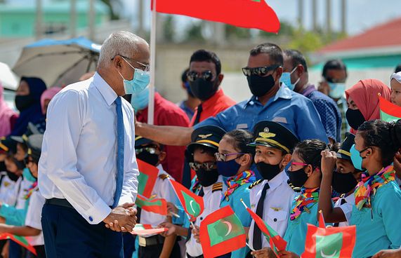 މަރުހަބާކިޔަން ދަރިވަރުން ނުނެރެން ރައީސްގެ އިލްތިމާސެއް