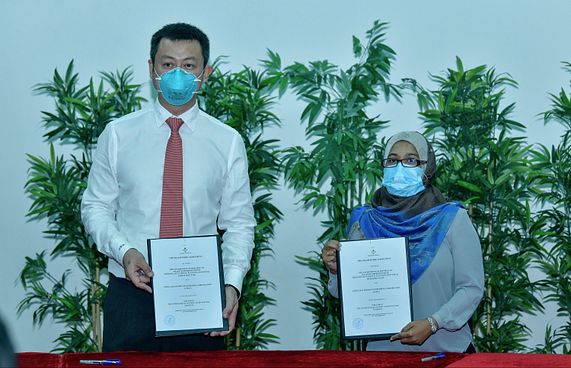 ސްޓޭޑިއަމްގެ ފްރޭމްވޯކް އެގްރީމެންޓްގައި ސޮއިކޮށްފި