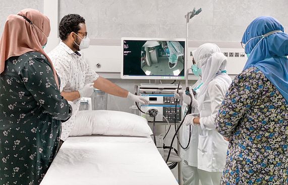 އައްޑޫގައި އެންޑޮސްކޮޕީގެ ހިދުމަތް ފަށައިފި