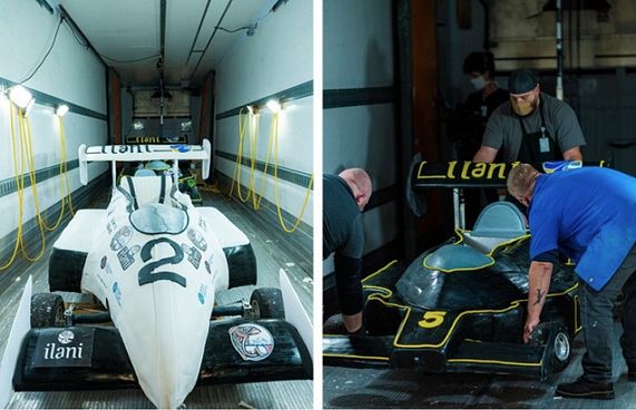 ކޭކުން ރޭސް ކާރު ހަދައި ދުއްވައިގެން ރެކޯޑެއް