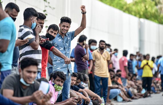 ގަވާއިދަށް ނުފެތޭ ބިދޭސީން ހުޅުމާލެ އަށް