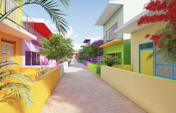 ފްލޯޓިން ސިޓީގެ ގެތަކެއް އަޅަން ބައިސަން މޯލްޑިވްސްއަށް