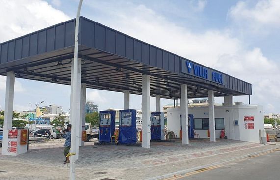 އިންޑަސްޓްރިއަލް ޒޯނުގައި ވިލާގެ ޕެޓްރޯލް ޝެޑެއް