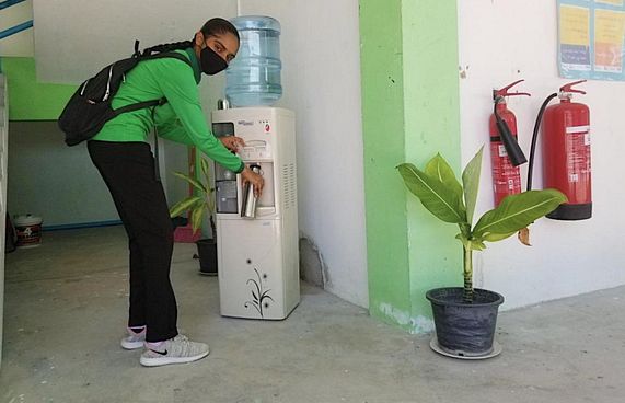 ބީއެމްއެލްގެ އެހީ މިފަހަރު ގއ. އަތޮޅު މަދުރަސާއަށް