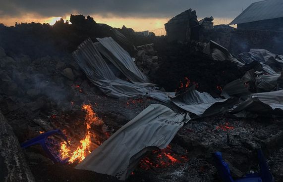 ކޮންގޯގެ އަލިފާން ފަރުބަދަ ގޮވައި، ގެއްލުންތަކެއް