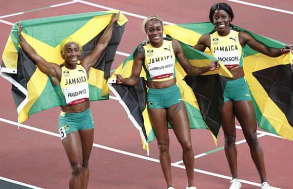 އަންހެނުންގެ 100މ. ސްޕްރިންޓުން ކުރި ޖަމާއިކާ އަށް