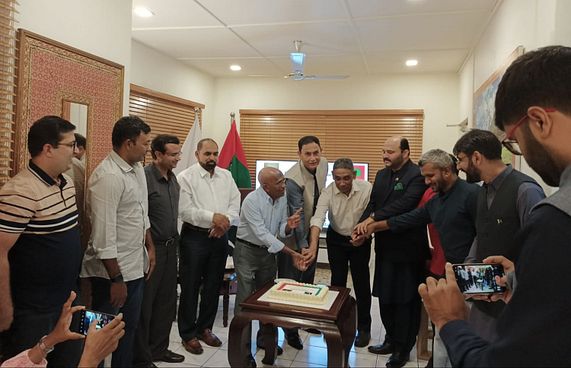 ރާއްޖެ-ޕާކިސްތާނު ޖަމިއްޔާގެ ރައީސަކަށް މަސްއޫދު