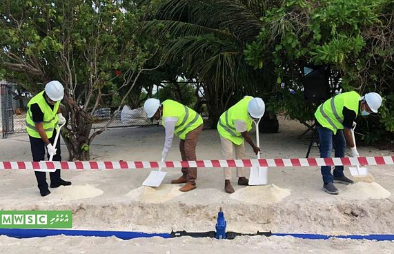 އިންނަމާދޫ ފެނުގެ ނިޒާމުގެ މަސައްކަތް ފަށައިފި