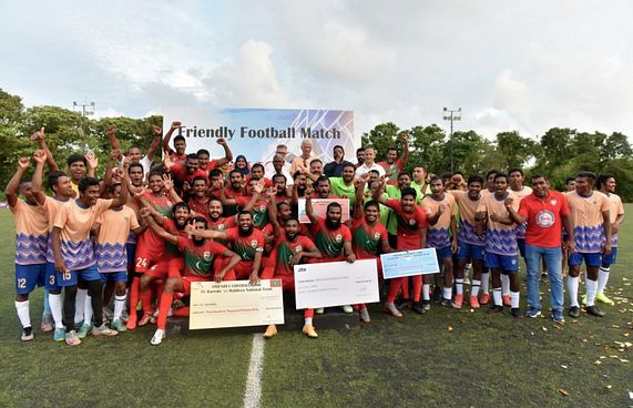 1 މެޗުން ގައުމީ ޓީމަށް މިލިއަނަކަށް ވުރެ ގިނަ ރުފިޔާ