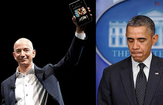 އޮބާމާ ފައުންޑޭޝަނަށް ބެޒޮސްގެ 100 މިލިއަން ޑޮލަރު