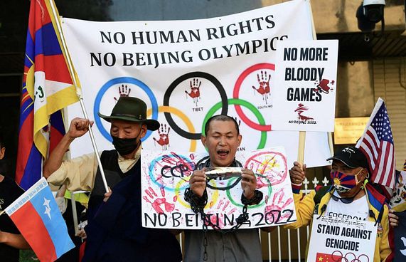 އެމެރިކާއިން ބެއިޖިން އޮލިމްޕިކްސް ބޮއިކޮޓްކޮށްފި