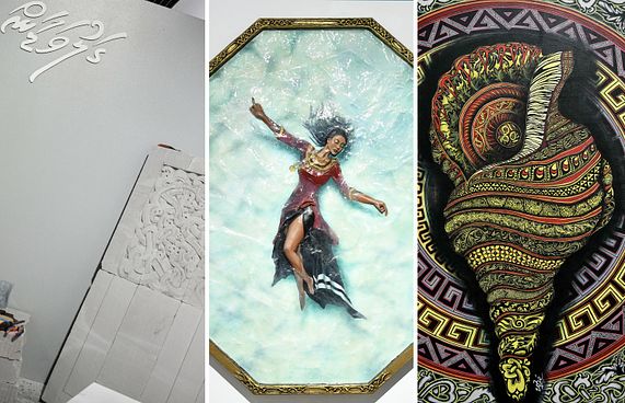 އާޓިސްޓުންގެ ހުނަރާއި ގަލުވަޑާމުގެ ލައިވް އާޓް