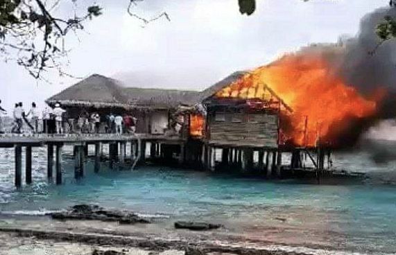 ވައްކަރު ރިސޯޓުގައި އަލިފާން ރޯވެއްޖެ