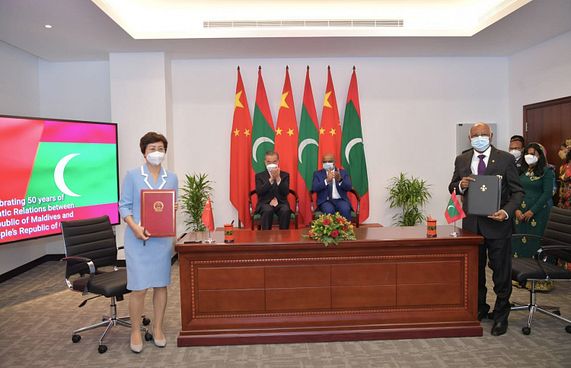 ރާއްޖެ-ޗައިނާ ގުޅުން އާ ހަރުފަތަކަށް ގެންދާނަން: ސަފީރު