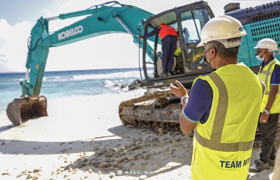 މުރައިދޫ ބަނދަރުގެ މަސައްކަތް ފަށައިފި