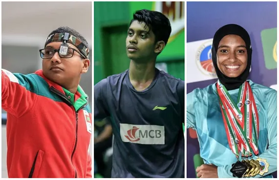 ހިމްނާ، ނިބާލް އަދި ޒިޔާން އަށް އޮލިމްޕިކް ސްކޮލާޝިޕް
