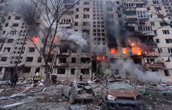 ޔޫރަޕްގެ ވެރިންތަކެއް ކިޔޭވް އަށް