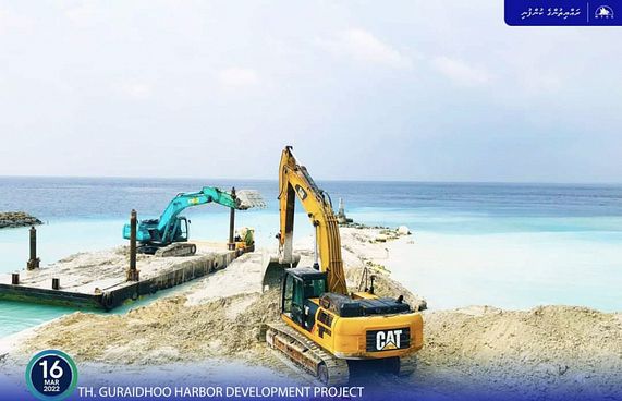 ޅައިމަގާއި ގުރައިދޫގެ ބަނދަރުގެ ބޮޑުބައި ނިމިއްޖެ