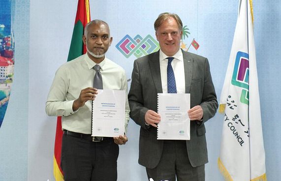 ފްލޯޓިން ސިޓީގެ ޕާޓްނަރަކަށް މާލޭ ސިޓީ ކައުންސިލް