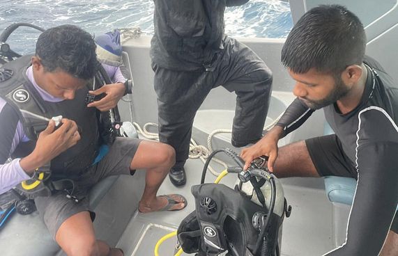 މަސް ހިފަން ސައީދު ބޭނުންކުރި އެއްޗެއް ފެނިއްޖެ