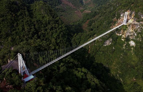 ވިއެޓްނާމްގެ ބިއްލޫރި ބްރިޖަކަށް ދުނިޔޭގެ ރިކޯޑް