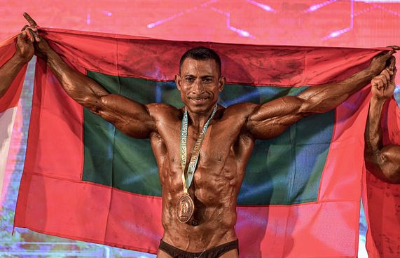 އޭޝިއާގެ މުބާރާތުން މޯޑްވެސް ރަން މެޑަލް ހޯދައިފި