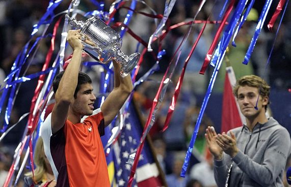 ޔޫއެސް އޯޕަން ކާމިޔާބުކޮށް އަލްކަރާޒް އެއް ވަނައަށް