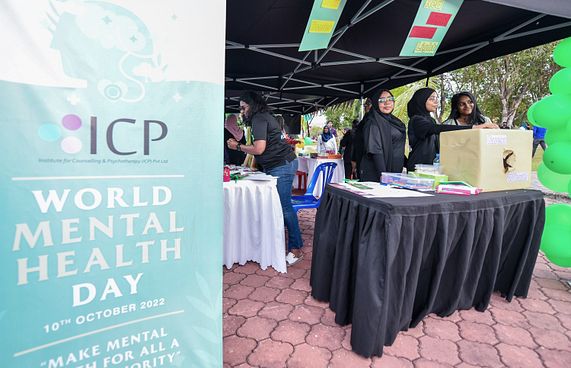 މެންޓަލް ހެލްތު ފެސްޓިވަލުގައި އައިސީޕީގެ ސްޓޯލެއް