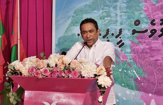 ރާއްޖެ މި އޮތީ ގާނޫނީ ބާރު ނުހިންގޭ ހިސާބުގައި:ޔާމީން