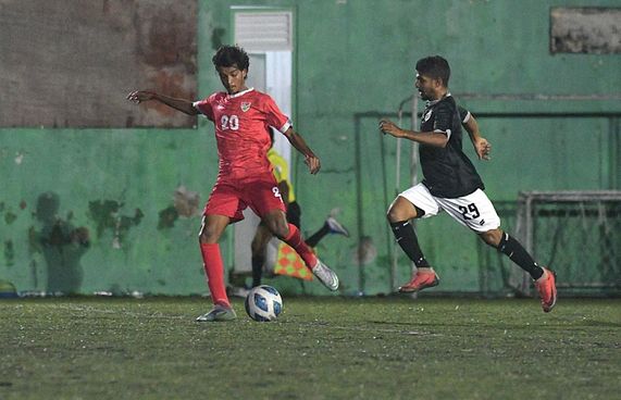 ޒުވާން ގައުމީ ޓީމު ކުޅުނު ފުރަތަމަ މެޗު އެއްވަރު