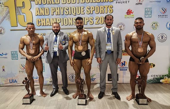 ހިމްޔާން، އަހުސަން އަދި ފަތުހުﷲ އަށް ބްރޯންޒް މެޑަލް