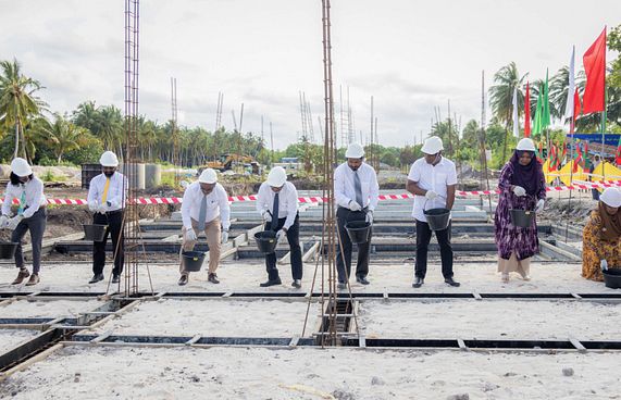 ލ. ގަމުގައި ހަދާ 100 ފްލެޓްގެ ބިންގާ އަޅައިފި