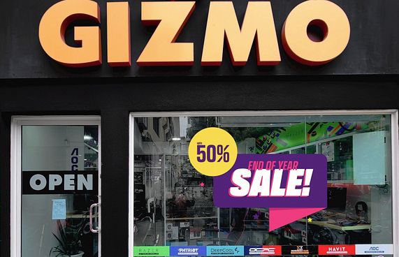 ގިޒްމޯގެ އާ އަހަރުގެ ޕްރޮމޯޝަން، ޑިސްކައުންޓާއި އެކު