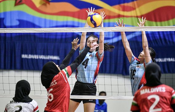 އަންހެން ވޮލީބޯޅަ ޓީމަށް ރިހި މެޑަލް