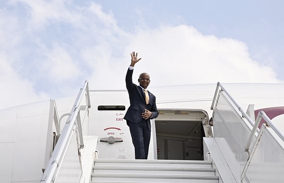 ރައީސް، ގަތަރާއި ސާބިއާ އަދި ޖަރުމަނަށް