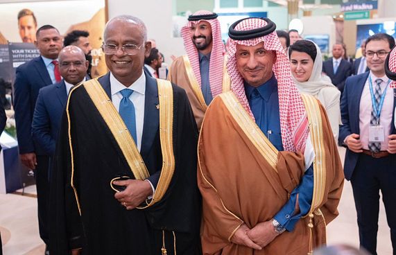 ސައުދީގެ ޓޫރިޒަމް މިނިސްޓަރާ ރައީސް މަޝްވަރާކުރައްވައިފި