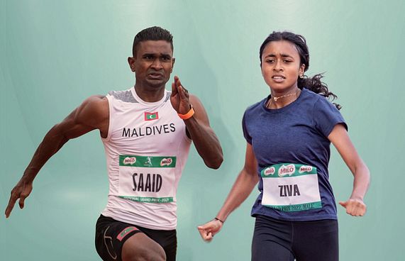 ގްރޯންޕްރީ 3 ގައި ސާއިދާއި ޒިވާ މެޑަލް ހޯދައިފި