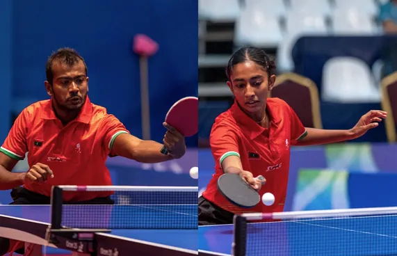 ރަފާ އާއި މުންސިފްގެ ޕެއާ ދުނިޔޭގެ ޓީޓީ މުބާރާތަށް