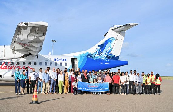 މޯލްޑިވިއަން އިން ދަރަވަންދުއަށް ދަތުރުތައް ފަށައިފި