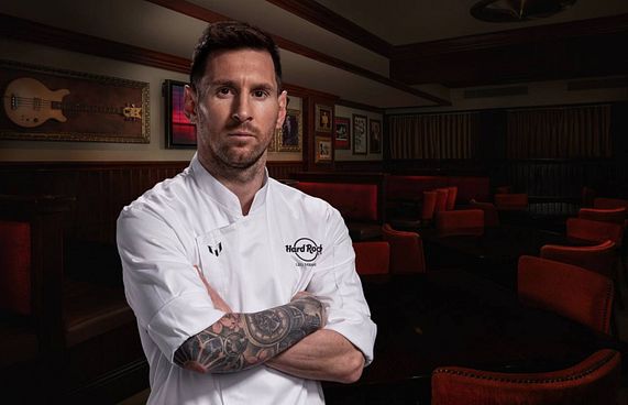 މެސީގެ ސޭންޑްވިޗެއް ހާޑްރޮކްގެ މެނޫއަށް