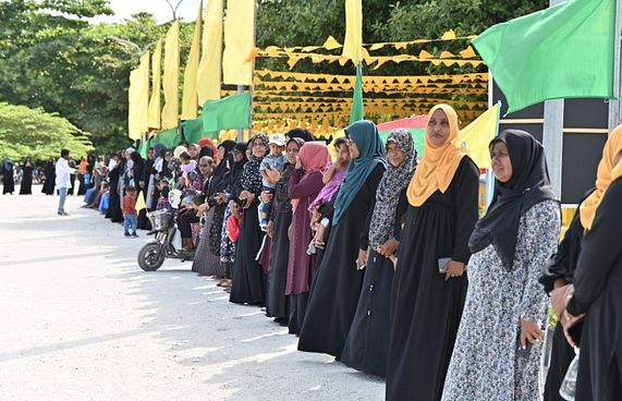 ހުވަފެންތަކުގައި ކުލަ ޖެހޭނީ މި ސަރުކާރާއެކު: ރައީސް