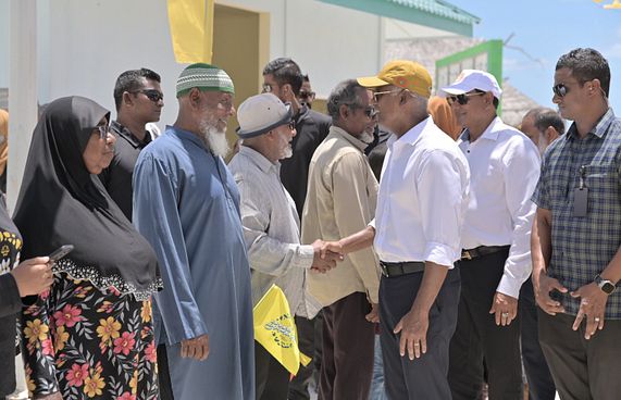 ގޮއިދޫގައި ހޮސްޕިޓަލެއް އަޅައިދޭން ރައީސްގެ ވައުދެއް