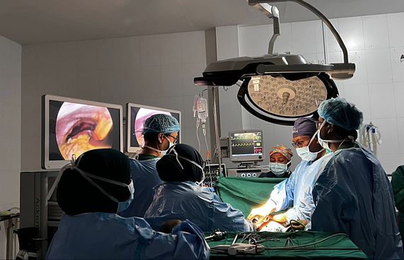 ގަމު ހޮސްޕިޓަލުގައި ލެޕްރޮސްކޮޕިކް ސާޖަރީ ތައާރަފްކޮށްފި