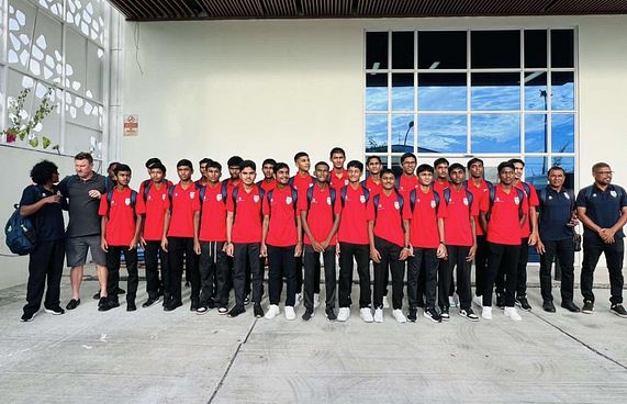 ޓިކެޓް ހަމަޖެއްސުމުން ޖޫނިއާ ޓީމު މިއަދު ފުރައިފި