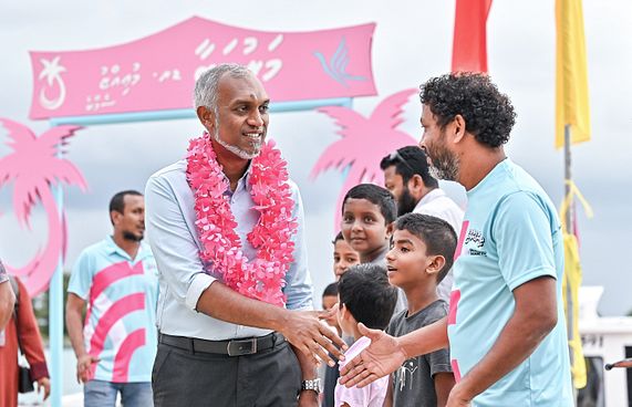 މުއިއްޒު ވިދާޅުވީ މާމިގިލި ޕޯޓުގެ މަސައްކަތް އަލުން ފަށާނެ ކަމަށް
