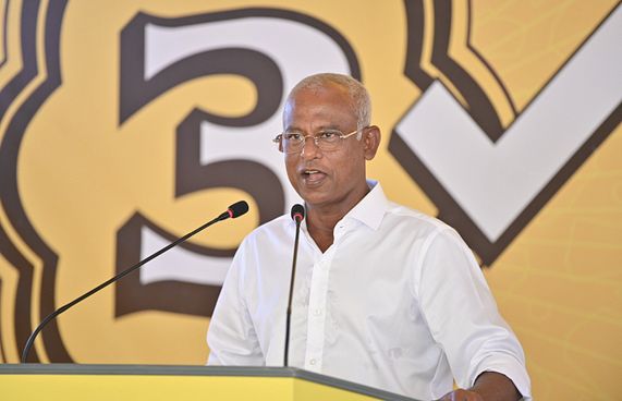 މި އިންތިހާބުގައި އަޅުގަނޑު ނޫން ގޮތެއް ނެތް: ރައީސް