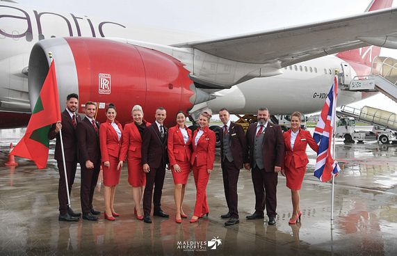 ވާޖިން އެއާލައިނުން ރާއްޖެއަށް ސީދާ ދަތުރު ފަށައިފި