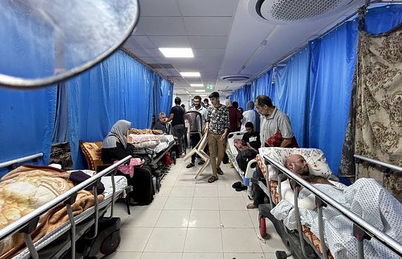 ޣައްޒާގެ ޝިފާ ހޮސްޕިޓަލަށް ޔަހޫދީ ސިފައިން ވަދެގެންފި