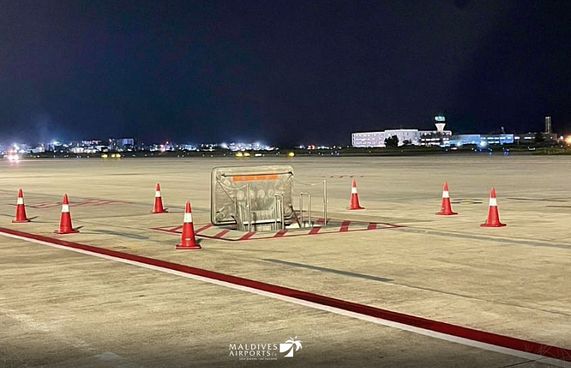 އެއާޕޯޓުގެ ފިއުލް ހައިޑްރަންޓް ނެޓްވޯކް ޓެސްޓުކުރަނީ